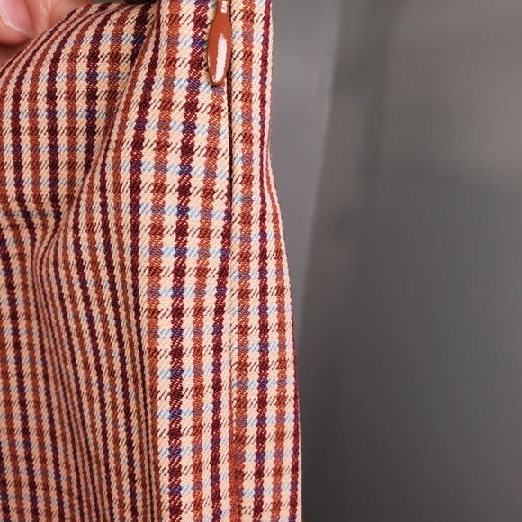 a new day Red Checkered Ankle Pants - Picture 8 of 8